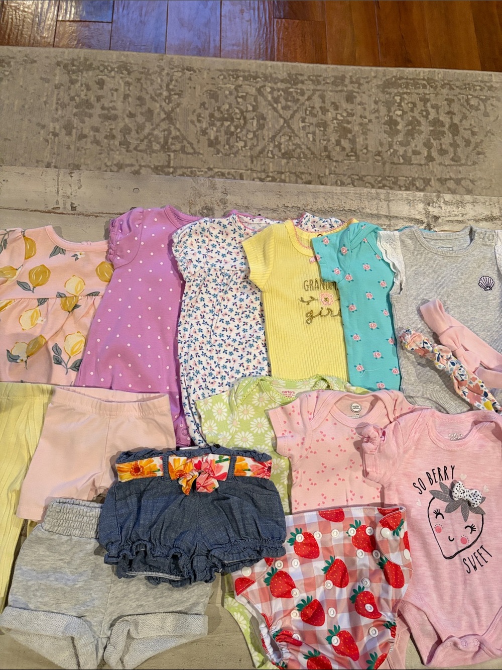 Summer Sunshine 16 Piece 3-6M Capsule Wardrobe Baby Clothes Bundle